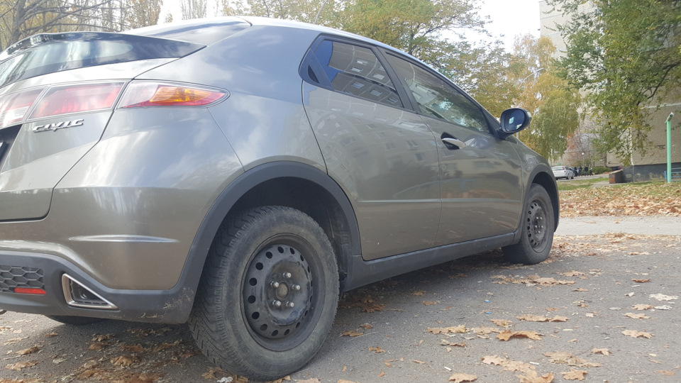 Увеличенный клиренс — Honda Civic Hatchback (8G)