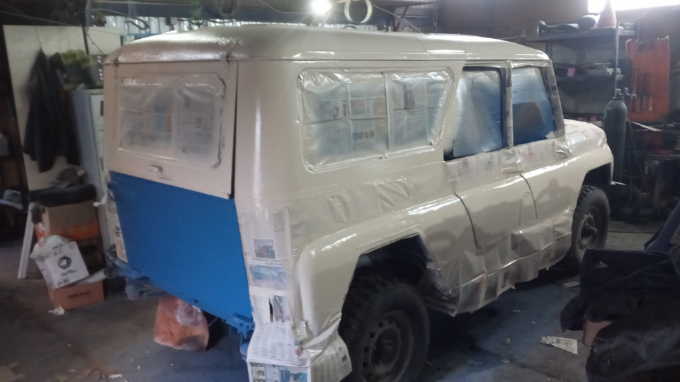 Photo from the logbook UAZ 3153