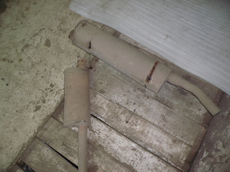 выхлоп сделан.начало… — ГАЗ Газель, 2,9 л, 1997 года | своими руками ...