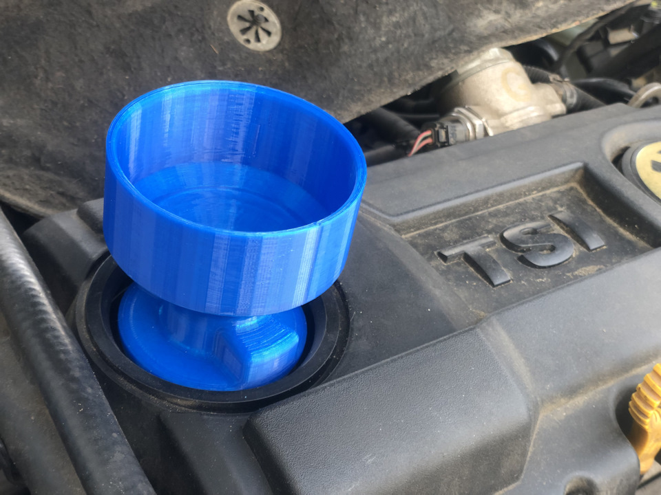 Лайфхак, или маслозаливная воронка для VAG — Volkswagen Golf Mk6, 1,4 л ...