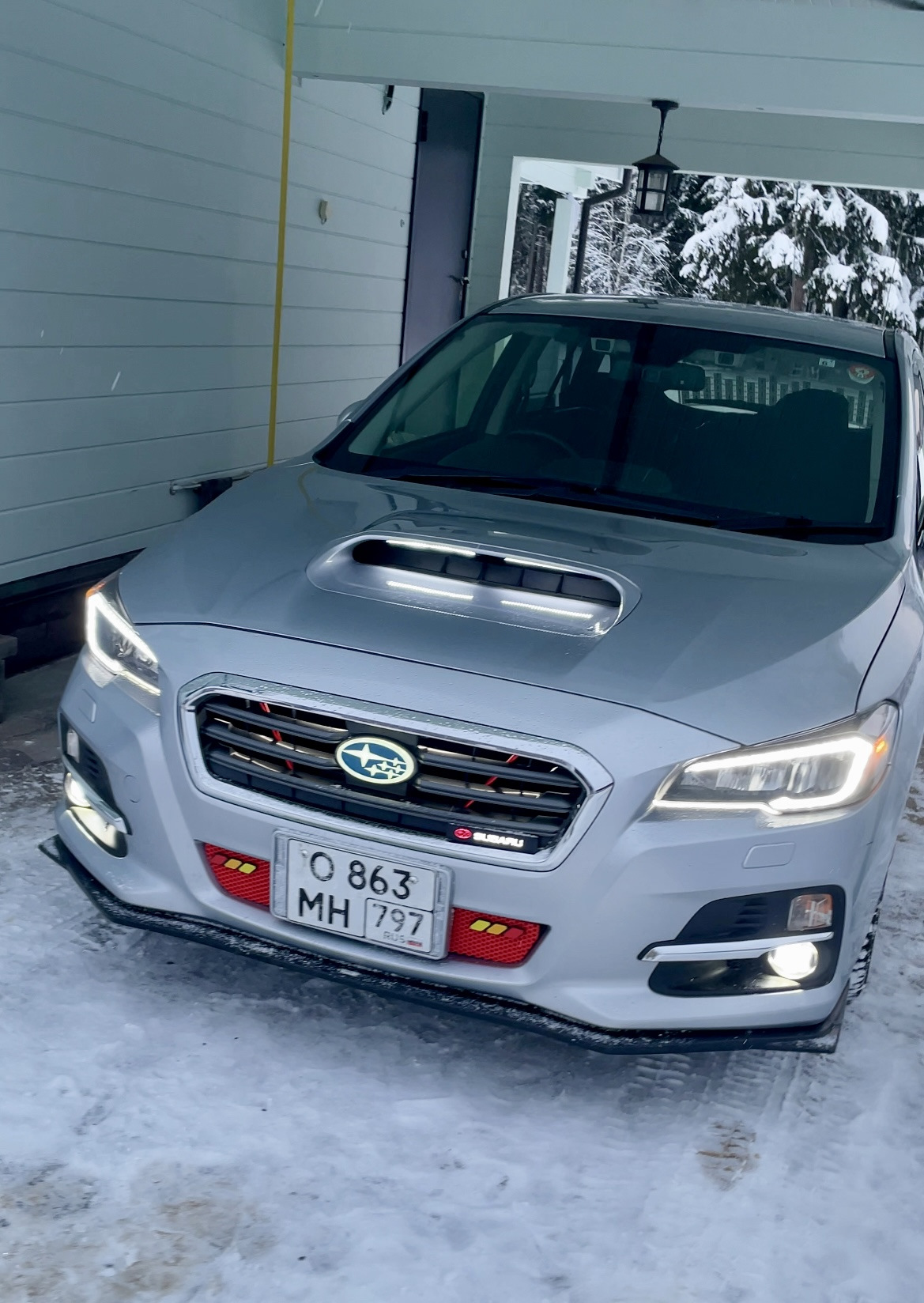 Новогодние сани из Субару готовы! — Subaru Levorg (1G), 1,6 л, 2015 ...