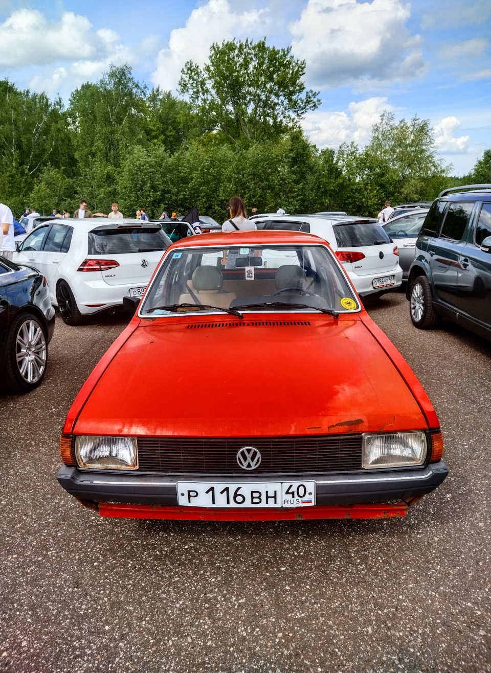 3. Двоюродный брат — Passat B1 Variant на Vagburg 22 — Audi 80 (B1), 1,6 л,  1978 года | встреча | DRIVE2