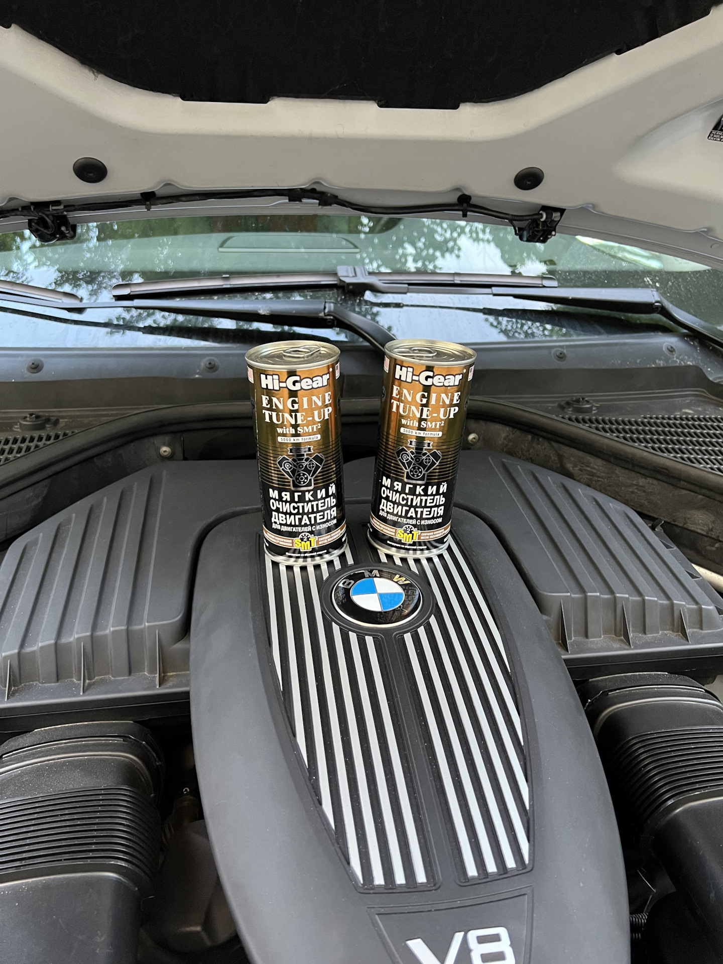 Мягкая очистка двигателя — BMW X5 (E70), 4,8 л, 2007 года | своими ...