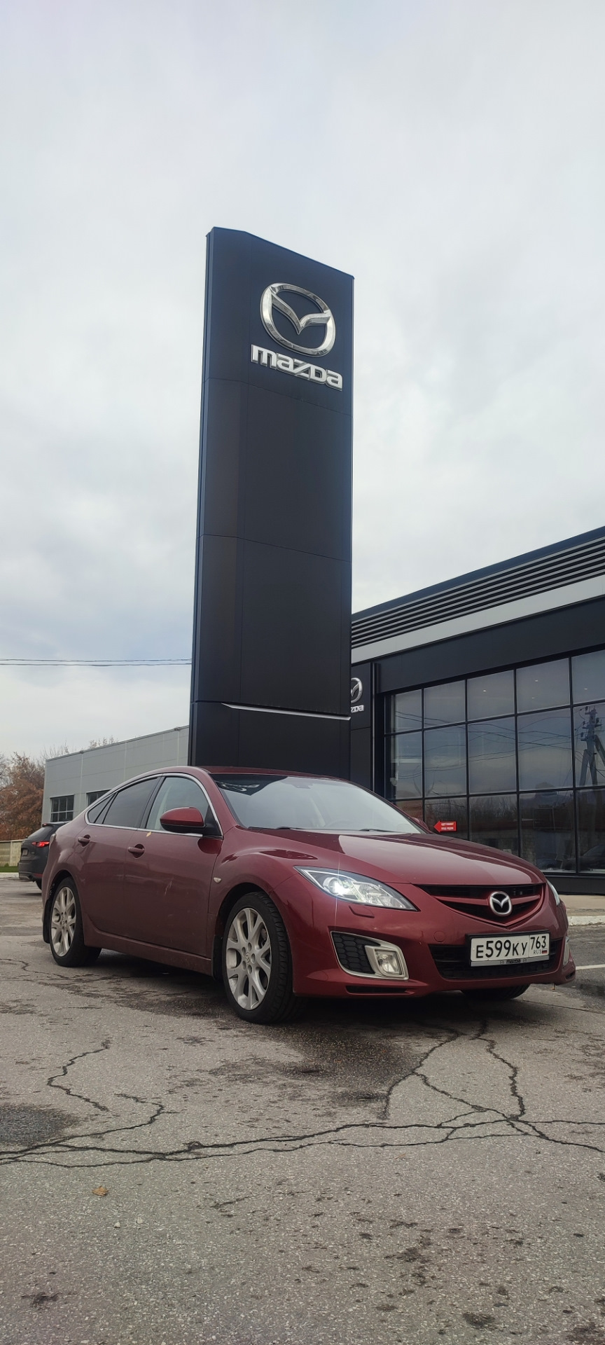 Отзывная компания спустя 13 лет, газовые упоры багажника:) — Mazda 6 (2G)  GH, 2 л, 2008 года | визит на сервис | DRIVE2