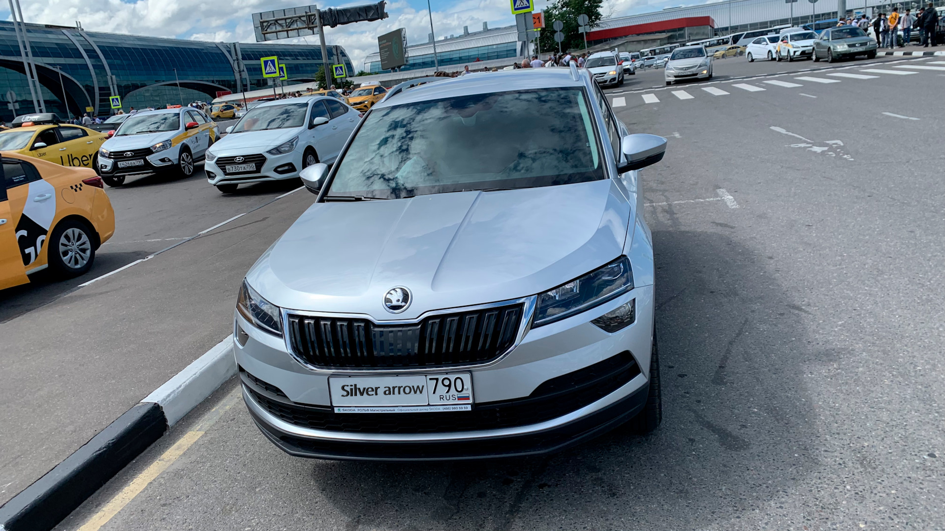 Skoda Karoq 1.4 бензиновый 2021 | Silver arrow на DRIVE2