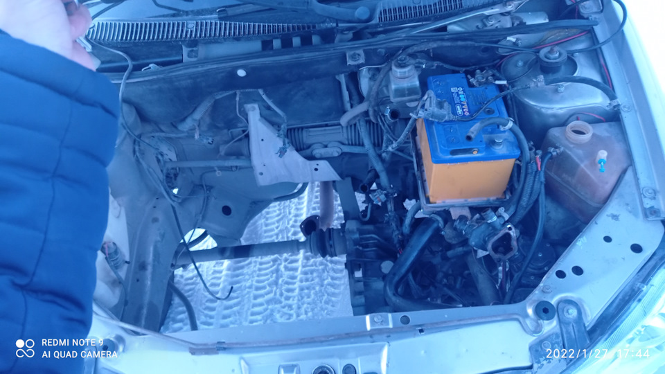 #2.Гирлянда на приборной панели… — Lada Калина седан, 1,6 л, 2006 года ...