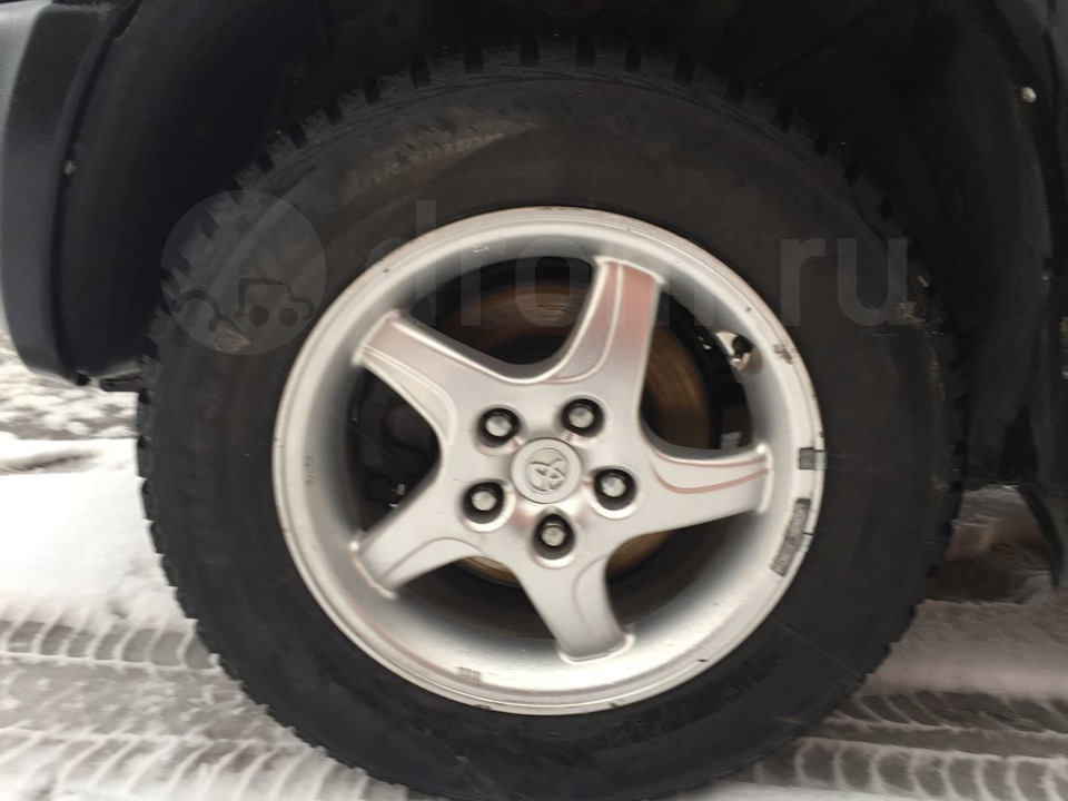 Шины от УАЗА на РАВ4 — Toyota RAV4 (I), 2 л, 1995 года | шины | DRIVE2