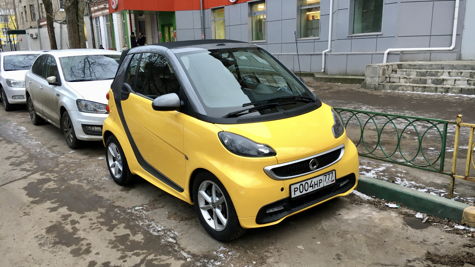 Smart fortwo (2G) 1.0 бензиновый 2015 | Smart fortwo cabrio на DRIVE2