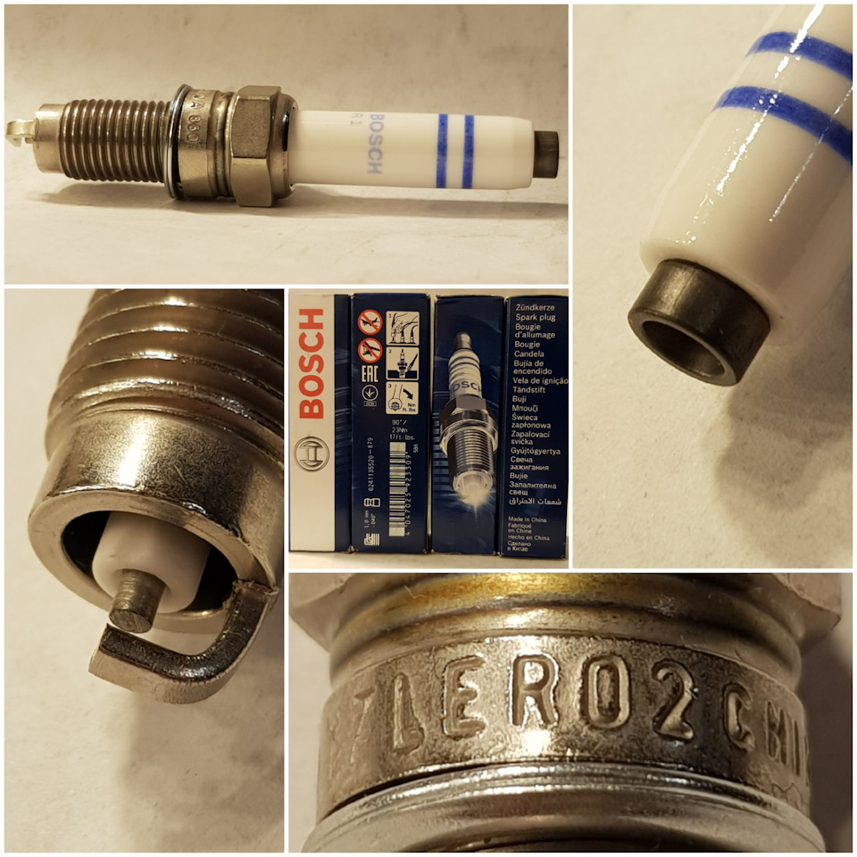 0241135520 СВЕЧА ЗАЖИГАНИЯ Y7LER02 (1.0), 1ШТ BOSCH | Запчасти на DRIVE2