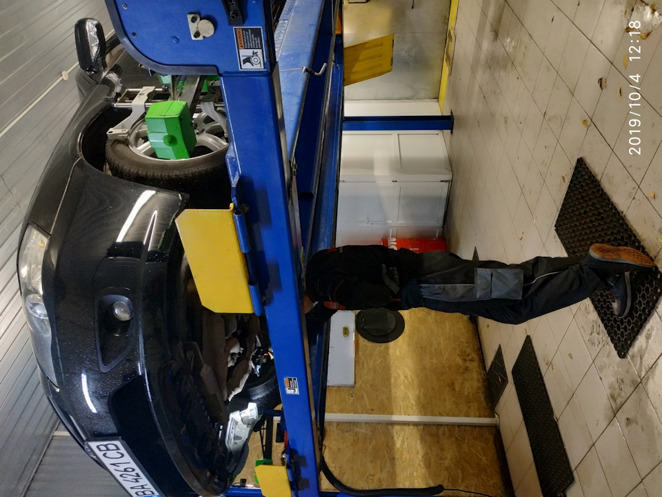 Не думал не гадал, а на развал попал))) — Subaru Legacy (BL/BP), 2,5 л ...