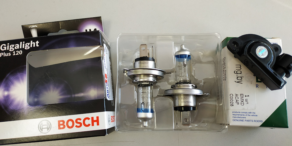 Замена ДПДЗ и установка новых галогенок Bosch — Daewoo Nubira II, 1,6 л ...