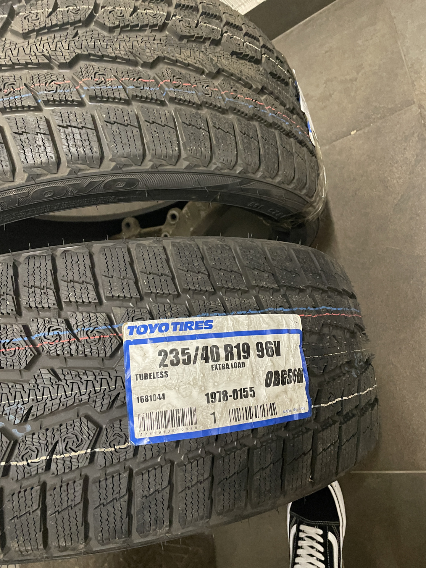 Зимняя резина TOYO GSI-6 — Lexus GS (L10), 3,5 л, 2012 года | шины | DRIVE2