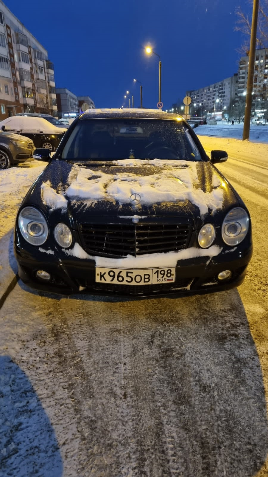 Photo from the logbook Mercedes-Benz E-Class (W211)