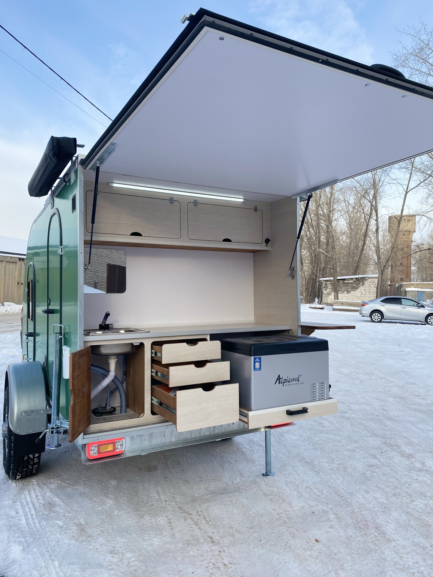 Прицеп «Турист Плюс» отправился в Красногорск — Сamper-ural на DRIVE2