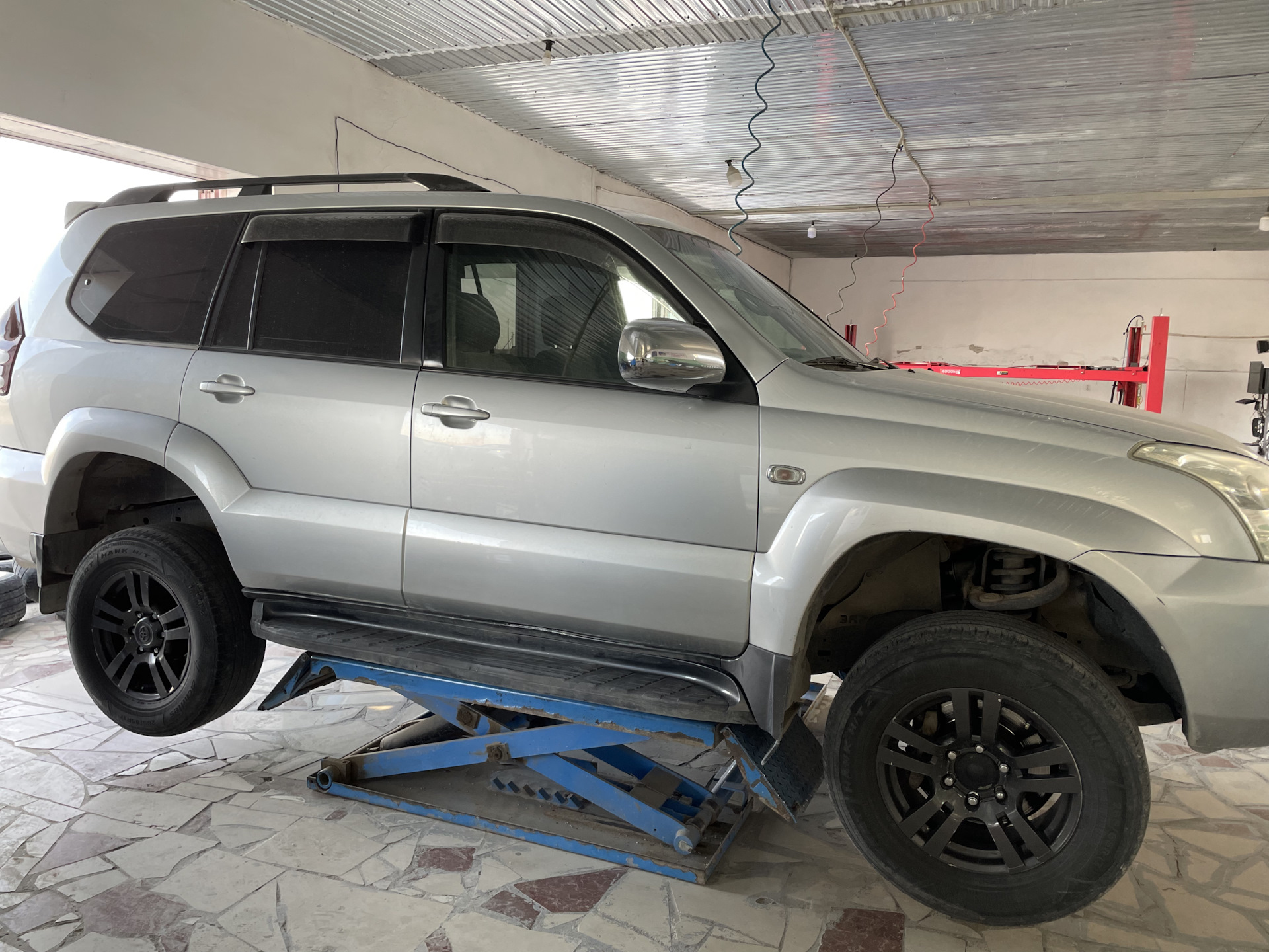 тойота прадо 120 как поменять