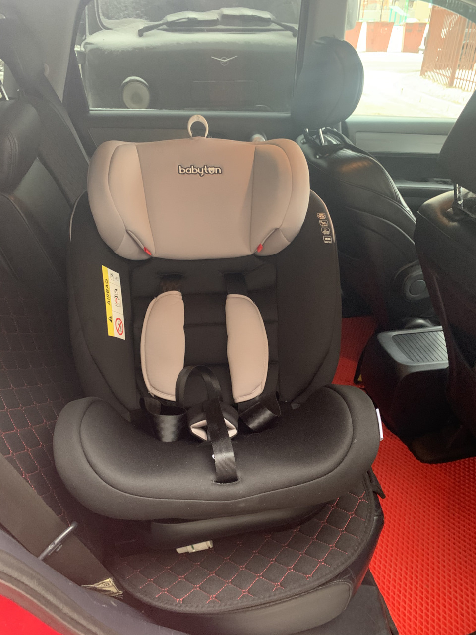 ISOFIX — Honda CR-V (RE), 2 л, 2007 года | аксессуары | DRIVE2