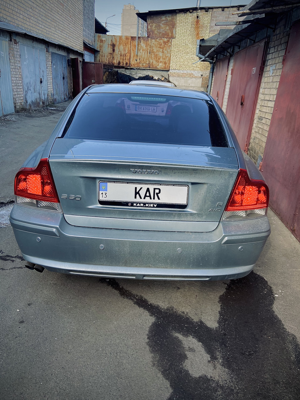 Именные номера и рамки LEDOS — Volvo S60 R, 2,5 л, 2006 года | стайлинг |  DRIVE2