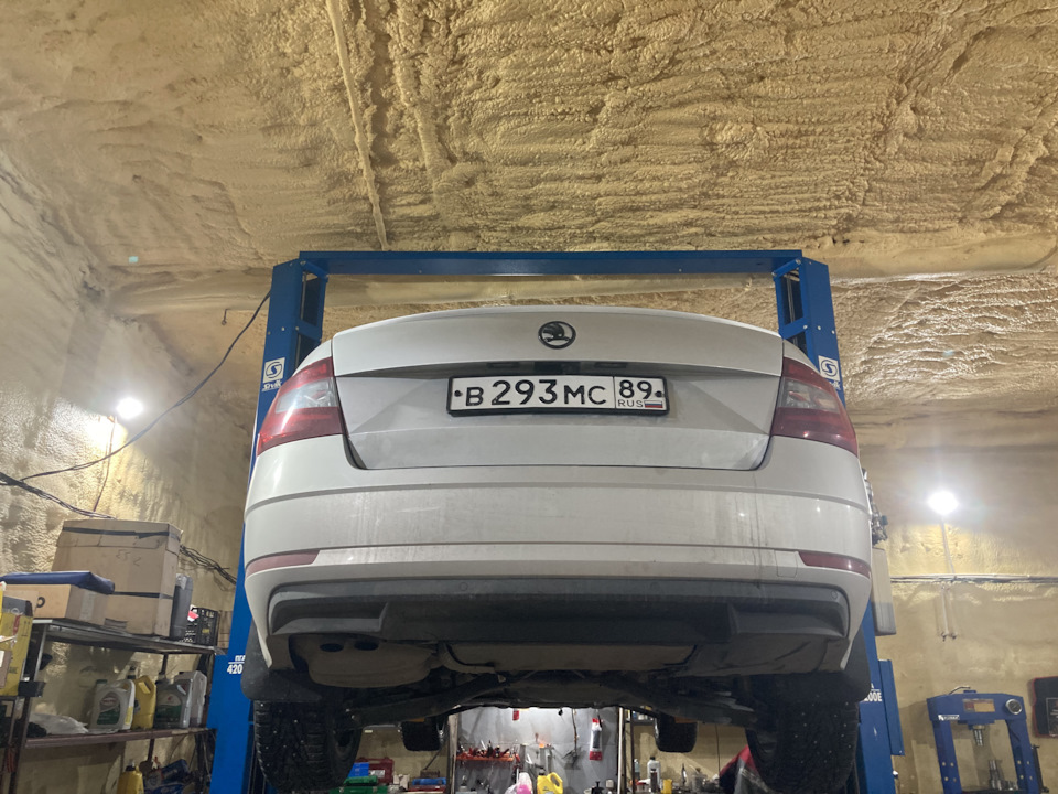 Брызговики — Skoda Octavia A7 Mk3, 1,8 л, 2017 года | аксессуары | DRIVE2