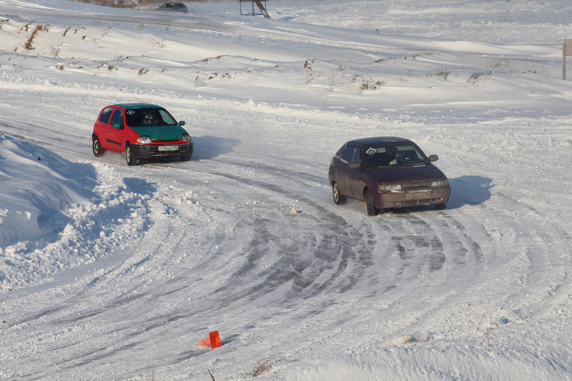 Первый этап TimeAttack автодром "Воронеж"17.01.2021 — Renault Clio II ...