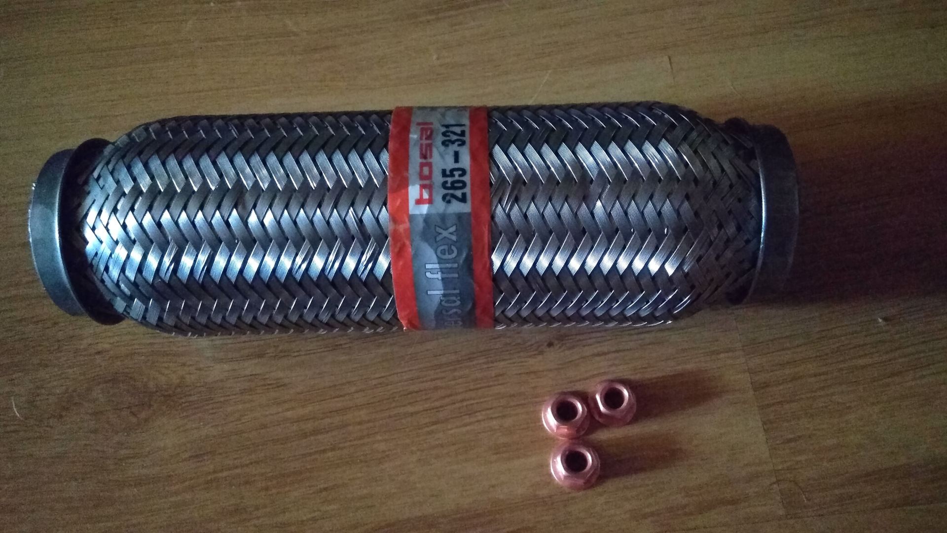 Замена гофры выхлопной системы — Opel Astra H, 1,8 л, 2005 года ...