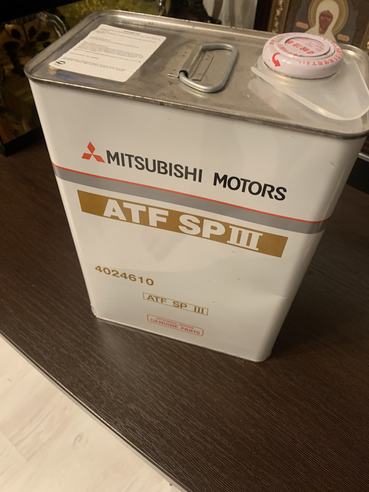 4024610 Масло трансмиссионное DiaQueen ATF SP-III, 4л Mitsubishi ...