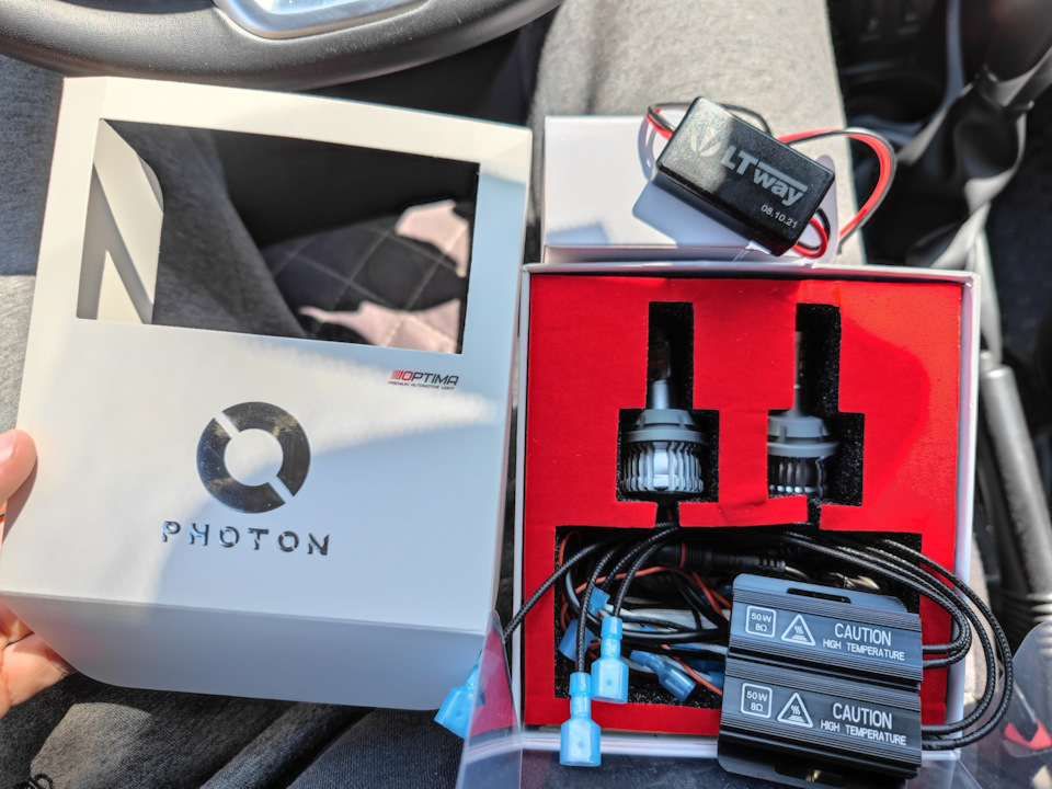 Новые ДХО OPTIMA PHOTON! — Ford Transit Connect, 1,8 л, 2004 года ...