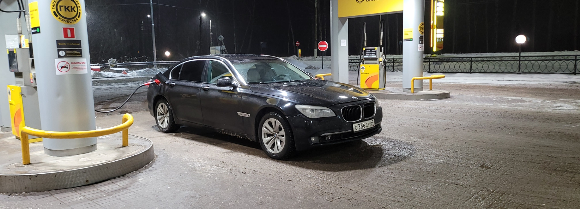 Начало сего "великого" пути — BMW 7 series (F01/02), 4,4 л, 2010 года ...