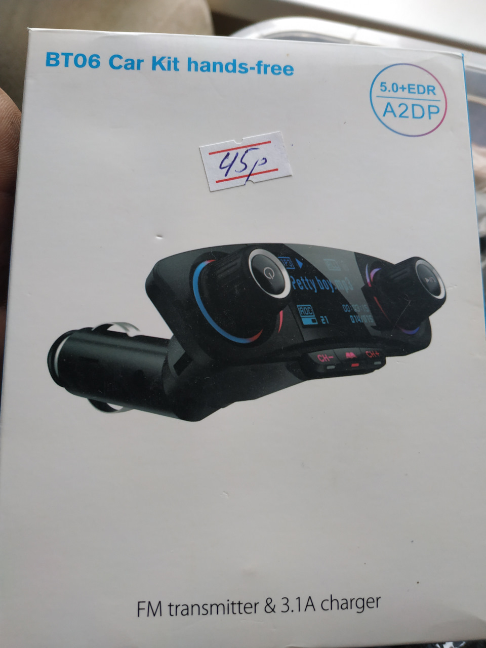 Бюджетный Aux в магнитолу 6000CD. — Ford Fiesta (Mk V), 1,6 л, 2007 ...