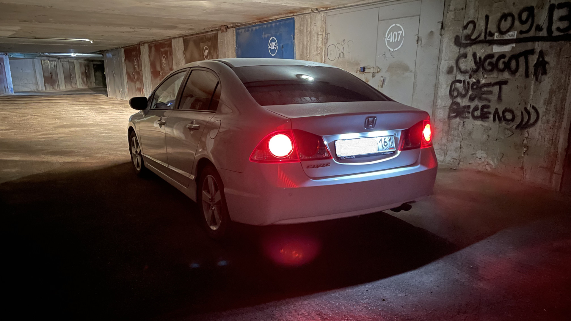 Honda Civic 4D (8G) 1.8 бензиновый 2008 | スノードラゴン на DRIVE2