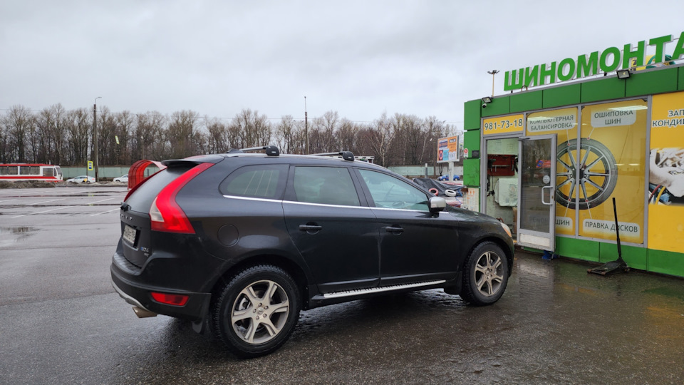 Эстетика и профилактика. Суппорта. — Volvo XC60 (1G), 2,4 л, 2013 года ...