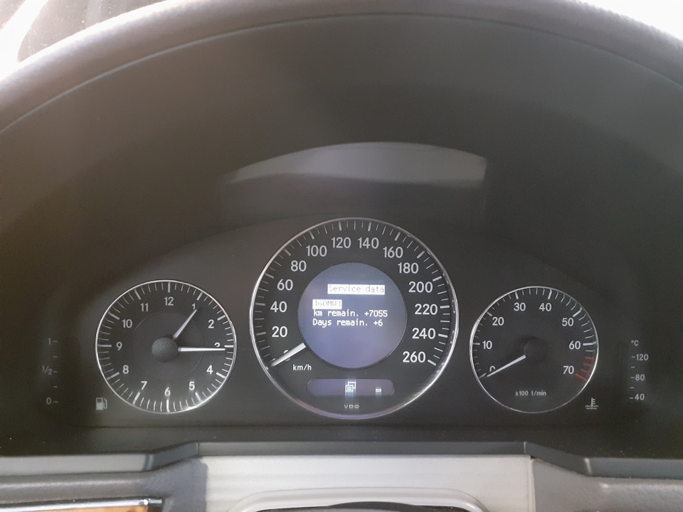 Service E. — MercedesBenz Eclass (W211), 1,8 л, 2007 года плановое