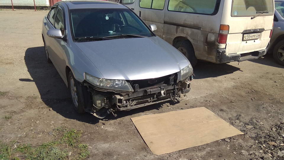 Насос омывателя фар — Honda Accord (7G), 2,4 л, 2006 года | поломка ...