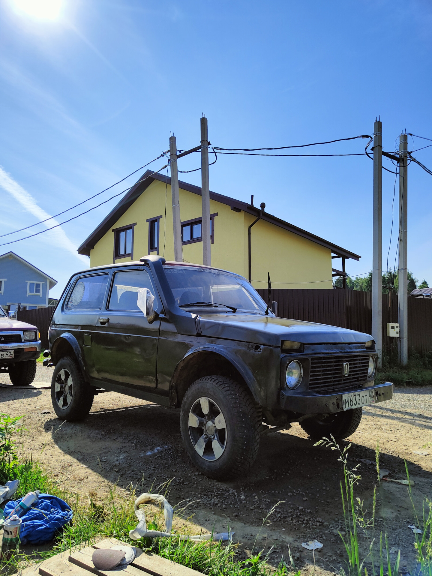 Несгибаемая в раю. — Lada 4x4 3D, 1,8 л, 1995 года | продажа машины | DRIVE2