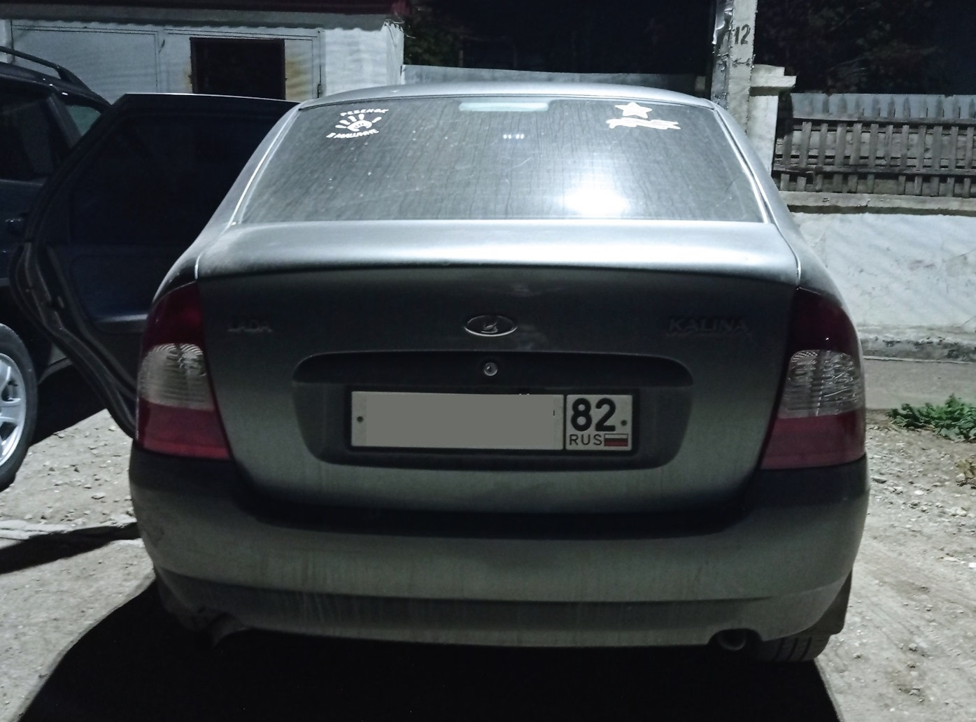 Светодиодные фонари на калину седан — Lada Калина седан, 1,4 л, 2008 ...
