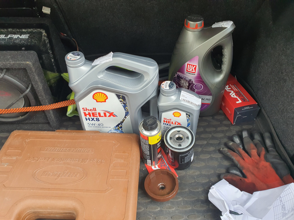 Замена масла. Перешел на шелл. — Volkswagen Golf Mk6, 1,6 л, 2012 года ...