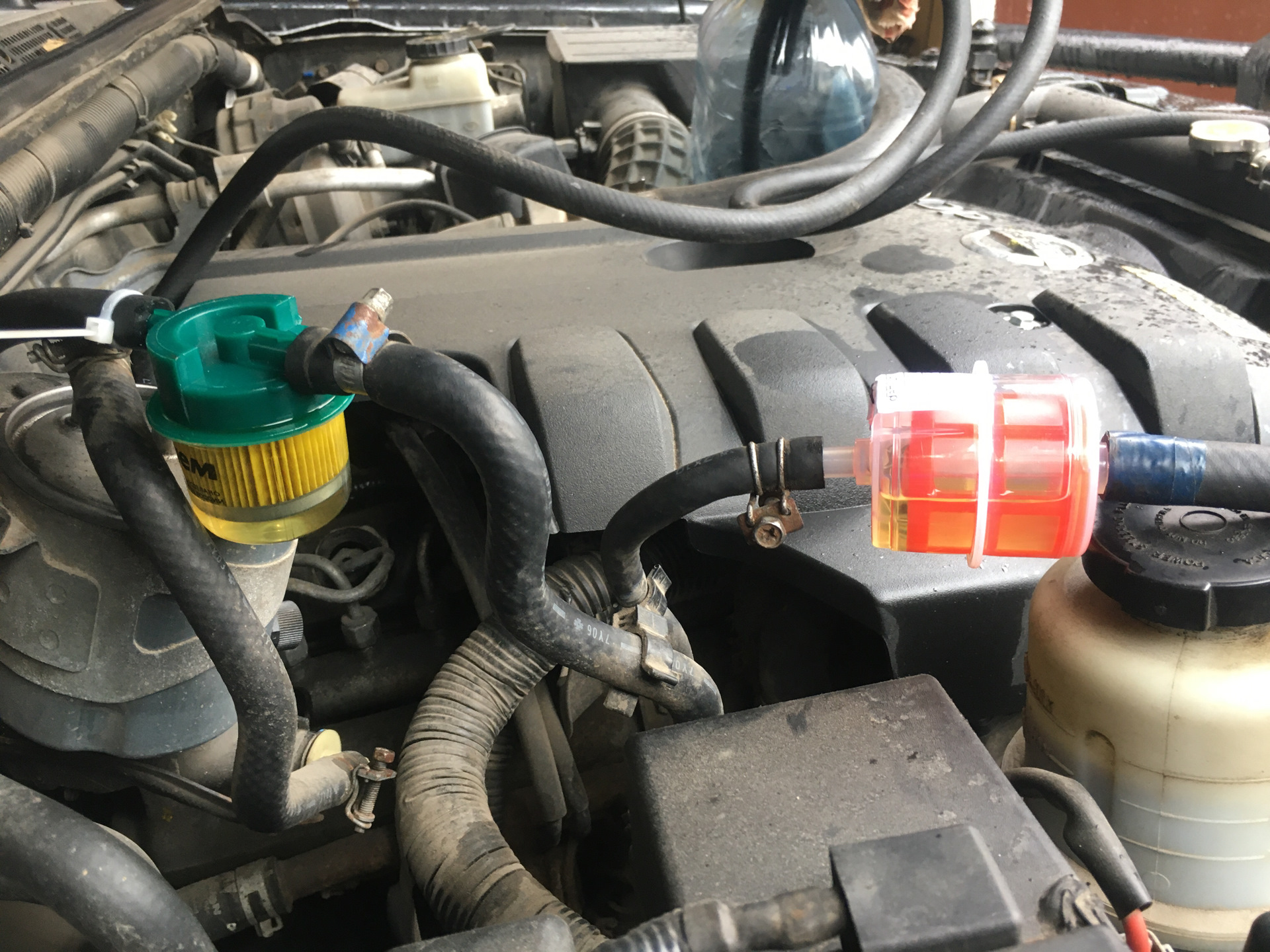 Промывка форсунок Винсом — Nissan Navara (2G), 2,5 л, 2008 года ...