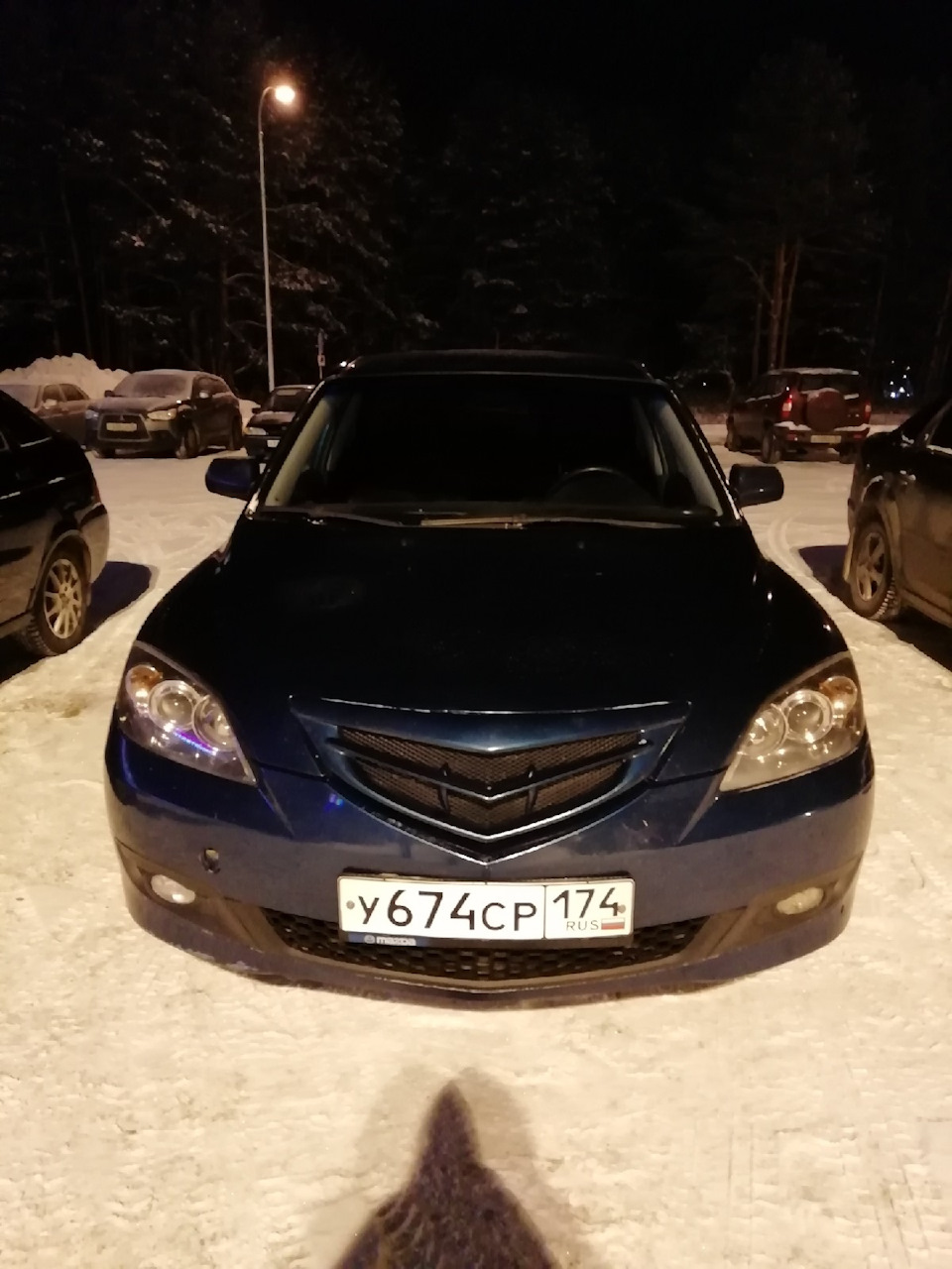 Жопа! А не бампер ! — Mazda 3 (1G) BK, 1,6 л, 2007 года | кузовной ремонт |  DRIVE2