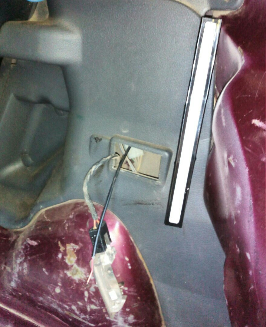 Примерка и прокладка провода). — Daewoo Matiz (M100/M150)