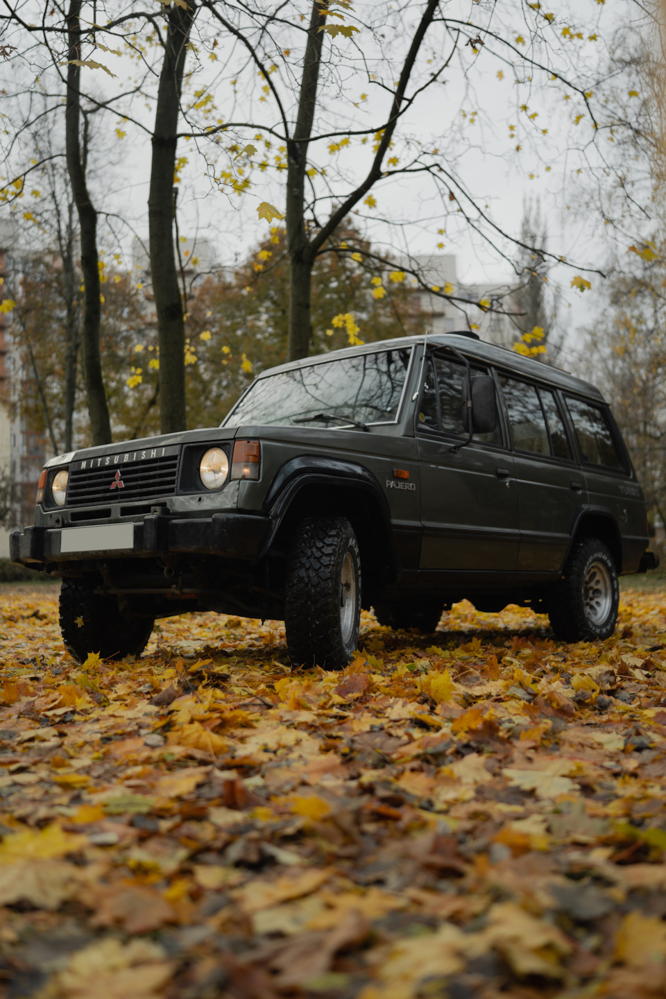 ОПРОС ПРО КЕНГУРЯТНИК — Mitsubishi Pajero (1G), 2,5 л, 1988 года | стайлинг  | DRIVE2