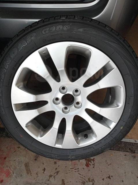 Шины летние Yokohama 215/55 R17, литые диски 17 ET48 5x100 на Subaru ...