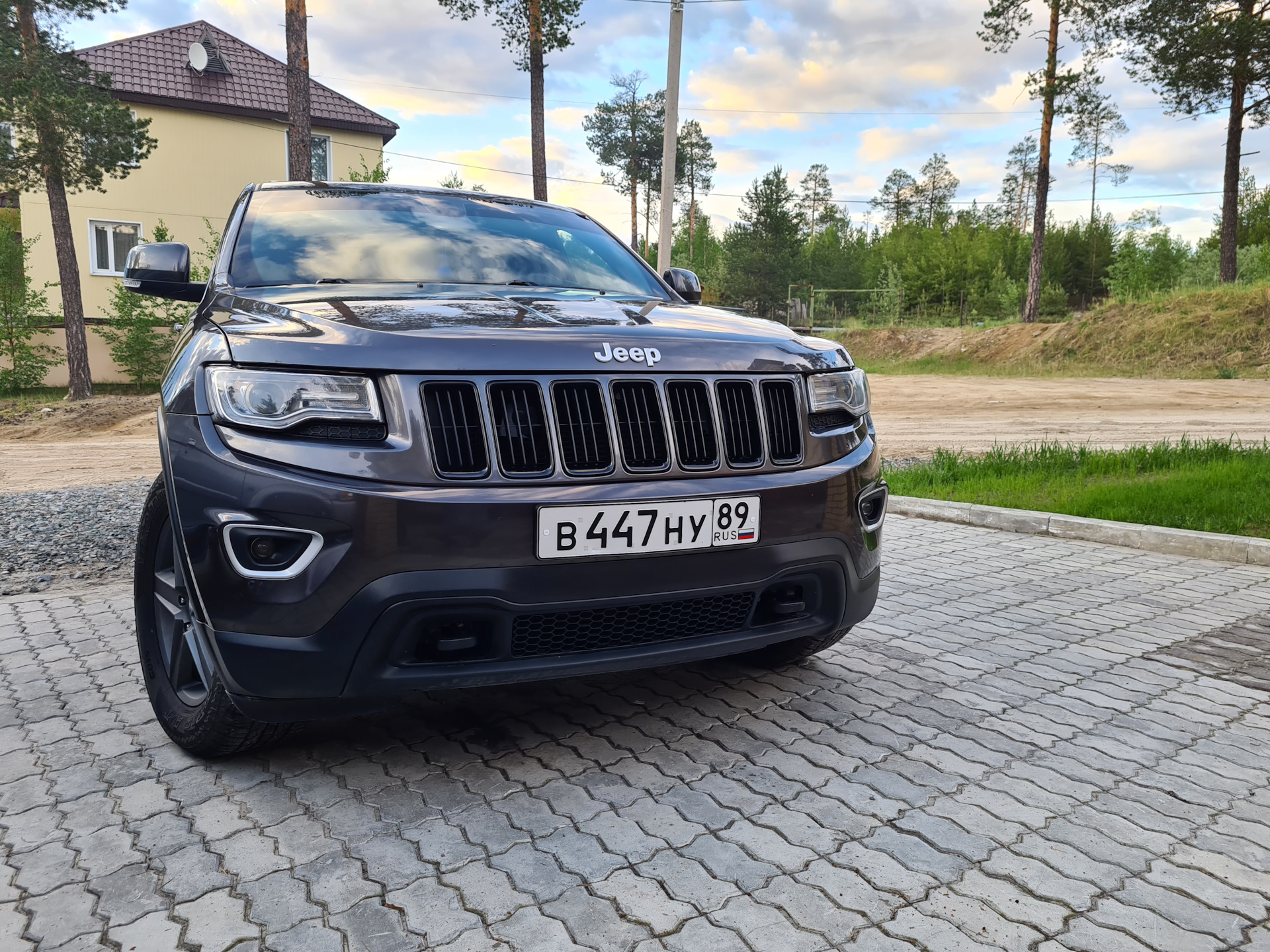 Jeep Grand Cherokee wk2 Рестайлинг