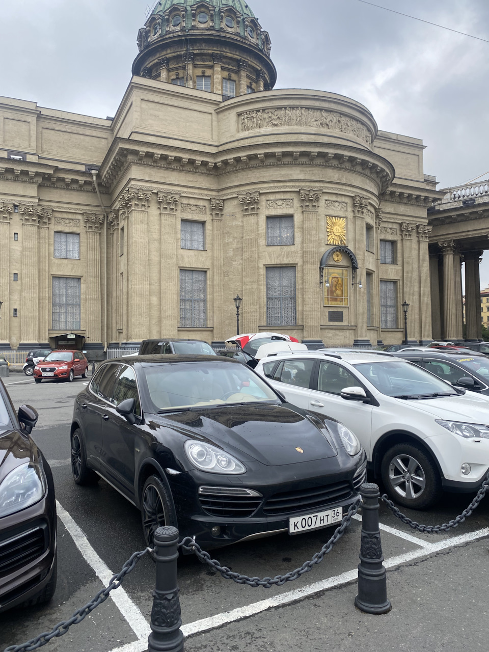 Сколько можно проехать когда загорелась лампочка износа колодок Porsche  Cayenne — Porsche Cayenne (2G) 958, 3 л, 2011 года | путешествие | DRIVE2