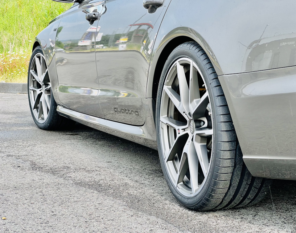 Летняя резина Hankook ventus S1 Evo 3 — Audi A6 (C7), 3 л, 2013 года ...