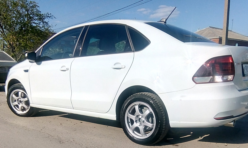 SKAD Киото 6x15/5x100 D57.1 ET38 — Volkswagen Polo Sedan, 1,6 л, 2019 ...