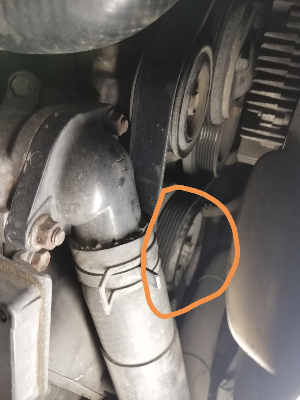 Замена ремня навесного (приводного ремня) на 1uz fe crown majesta uzs ...