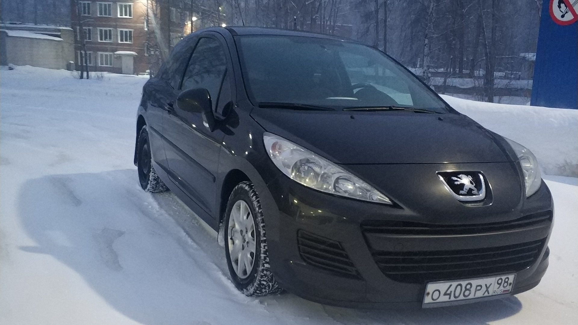 Peugeot 207 1.4 бензиновый 2009 | Черный Лев на DRIVE2