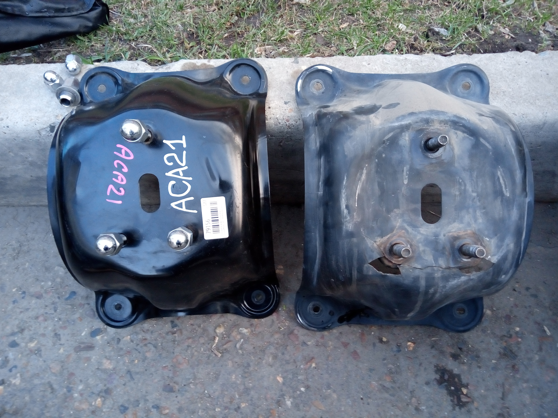 Кронштейн запаски — Toyota RAV4 (I), 2 л, 1999 года | своими руками ...