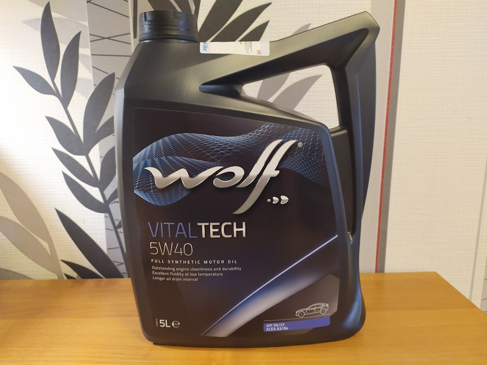 Масло wolf vitaltech 5w40