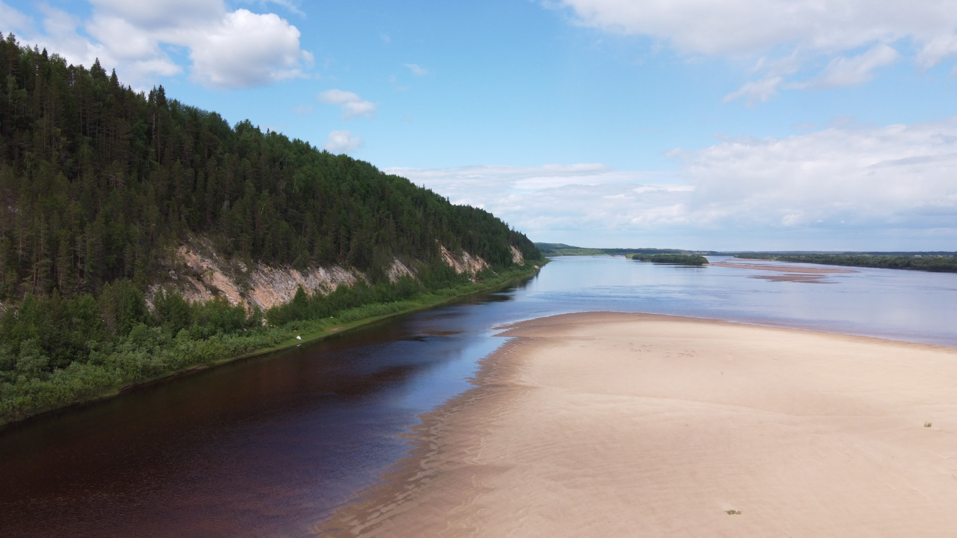 Пинега Архангельская область кривые озера