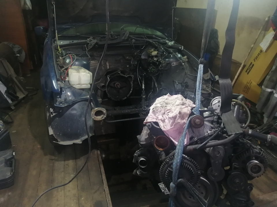 Подготовка к свапу на с м41 на м47 — BMW 3 series (E36), 2 л, 1995 года ...